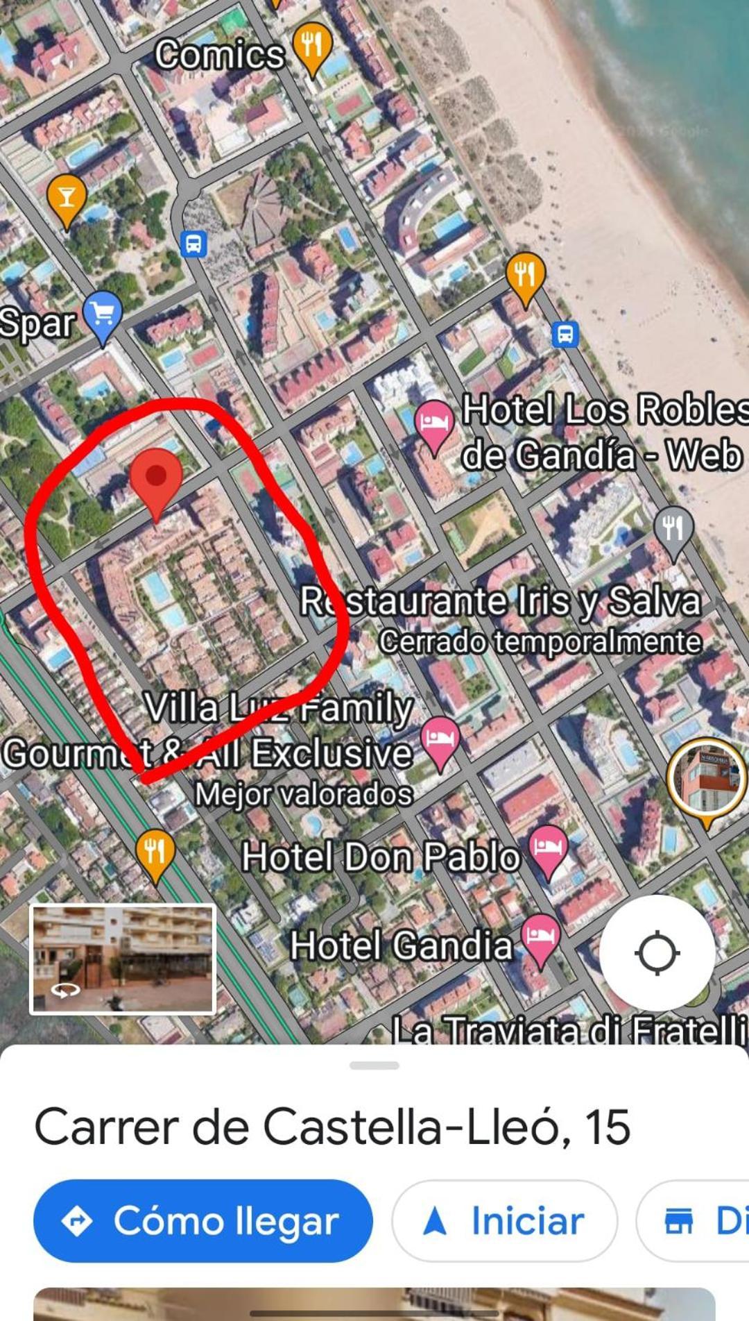 Playa de GandiaPlaya Gandia, Iris, Piscina Aa Y Wifi公寓 外观 照片